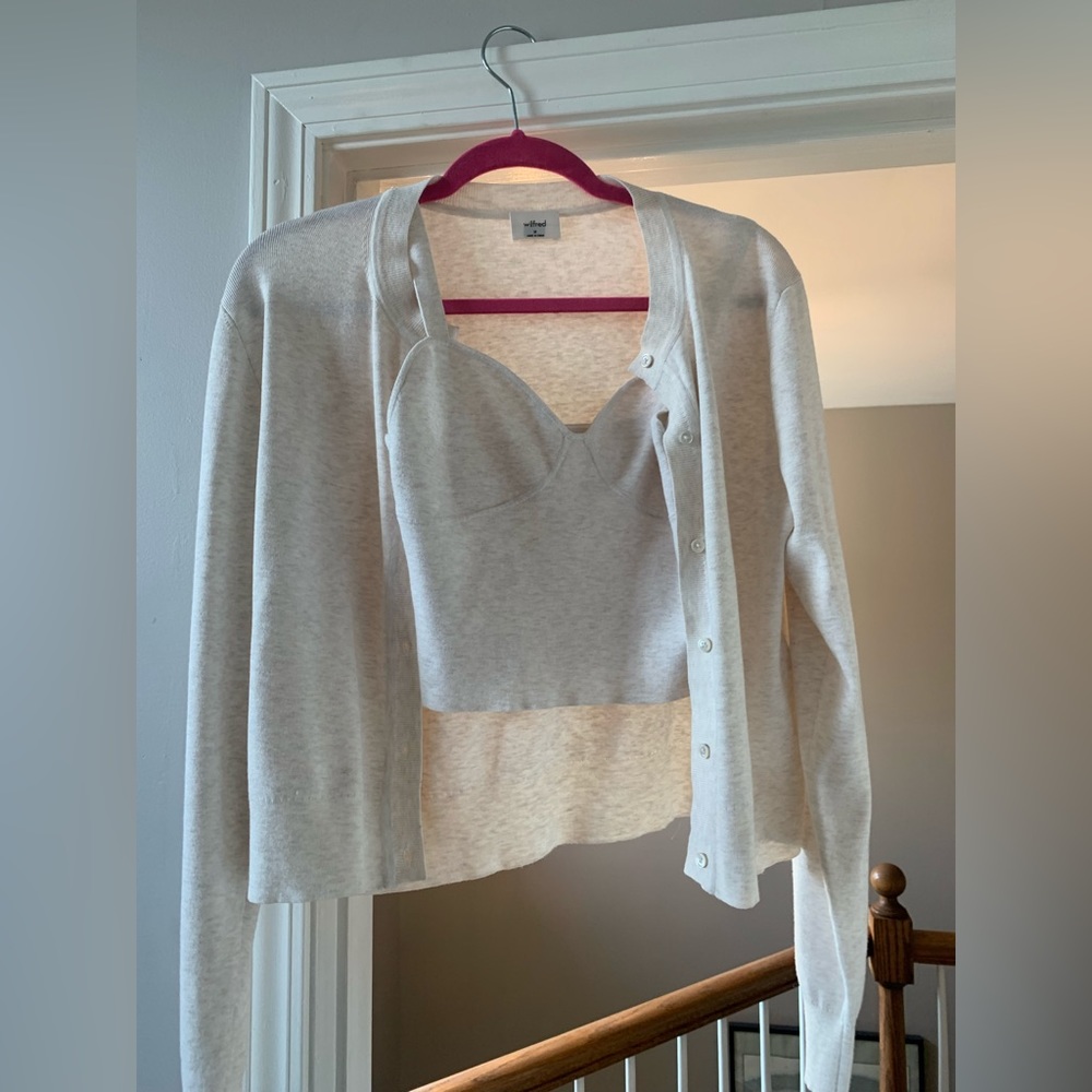 Aritzia sweater set